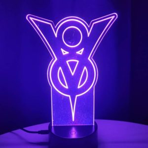 V8 LED RGB Lamp with Remote