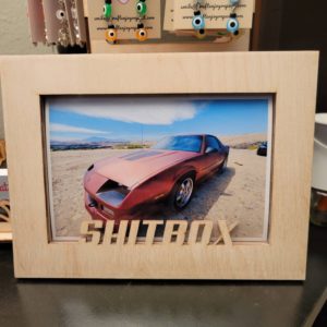 Shitbox Magnetic Frame with FREE photo print