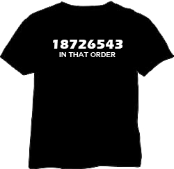 LSX Firing Order Shirt