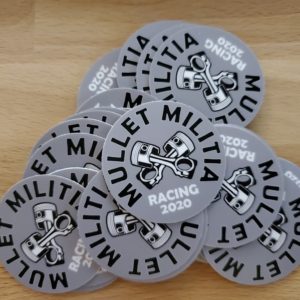 Mullet Militia Racing 2020 - 2" Stickers *LIMITED*