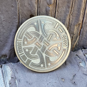 30mm Viking Coin 2 (white)