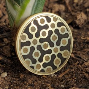 Laser Engraved Brass Coins