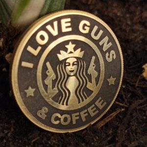 Guns and Coffee Coin