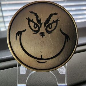 Grinch Christmas Coin