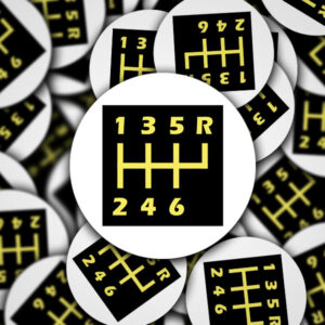 T56 Shift Pattern Sticker – Thirdgen Camaro 6-Speed Swap Decal