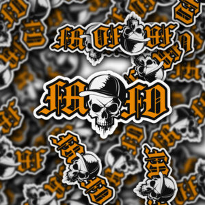 FAFO Skull Sticker - 5 inch