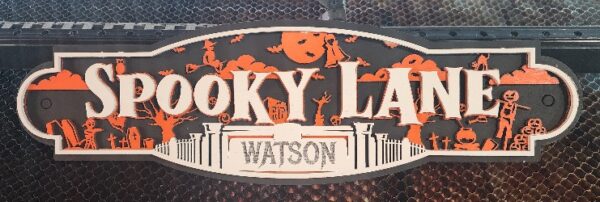 Halloween Street Signs